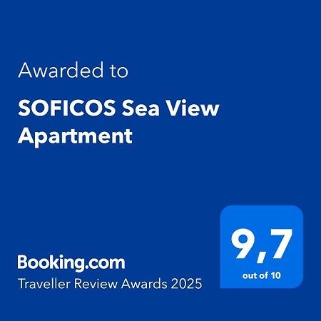 Soficos Sea View Apartment Nafpaktos Ngoại thất bức ảnh