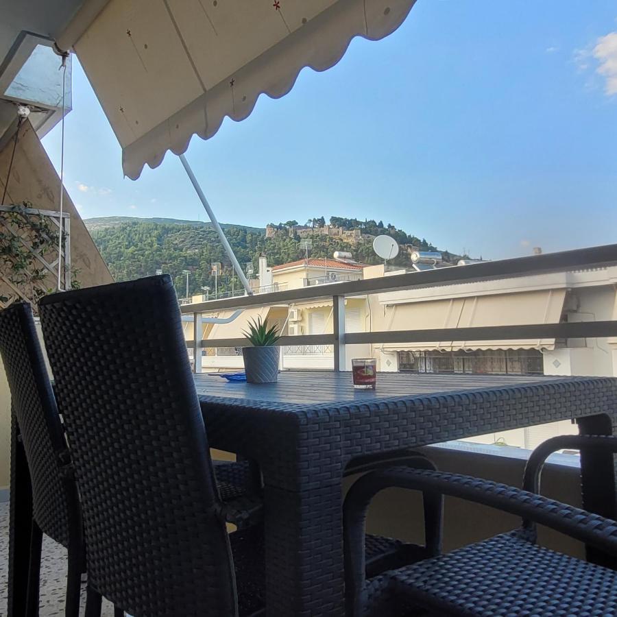 Soficos Sea View Apartment Nafpaktos Ngoại thất bức ảnh